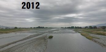 どうすりゃいいのさ思案橋 鮎釣りおじさん