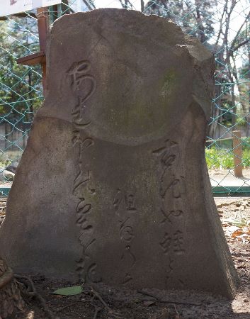 宝珠院弁天堂 芭蕉句碑
