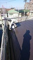 2017-1-19屋根シリコンベスト上塗り2回目