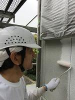 4-21外壁中塗りダイナミックフィラー塗布 (4)