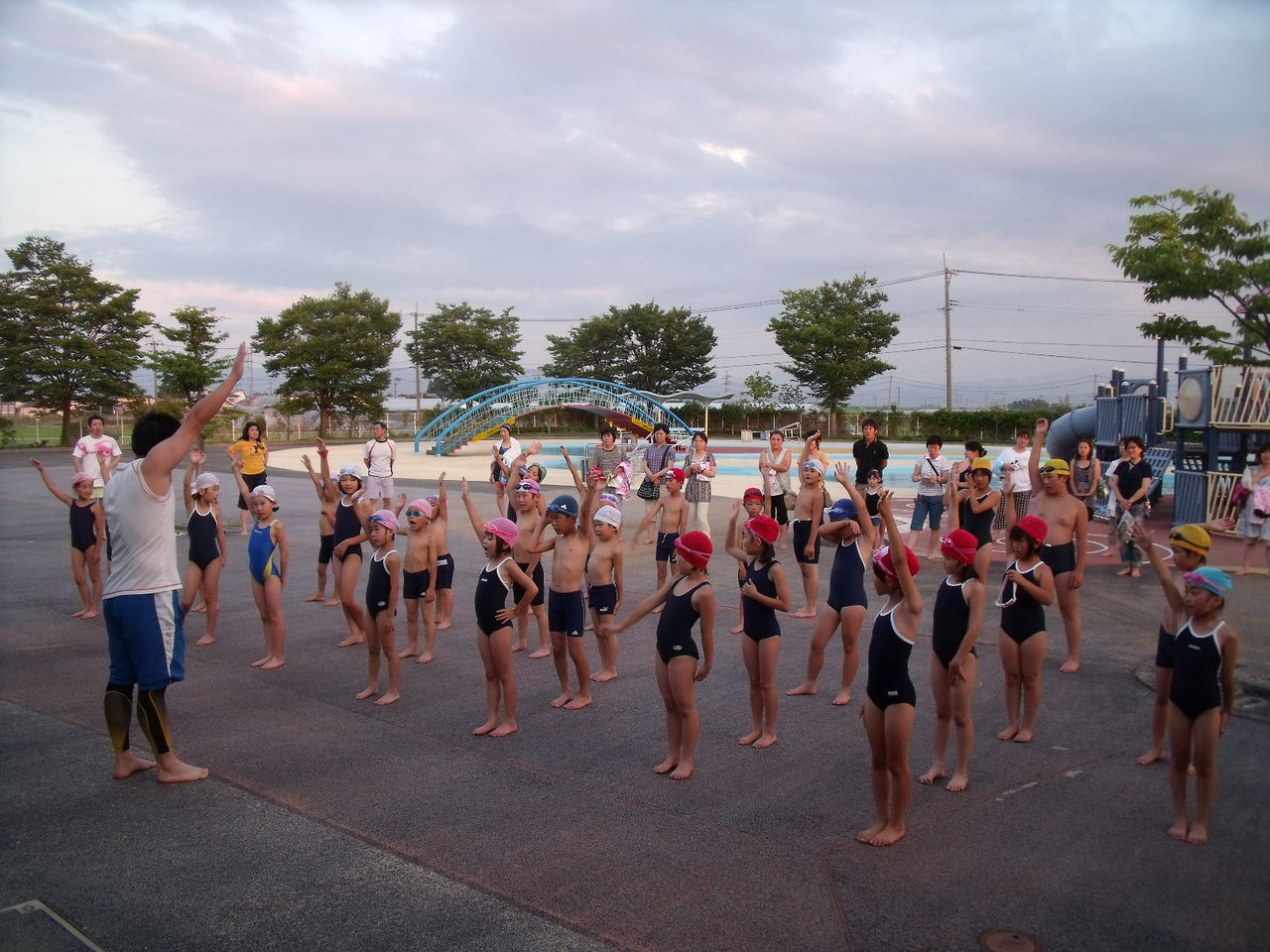 スポーツクラブバンビィ ちびっこ水泳教室 In会津坂下町 あざみままの勝手にひとり言