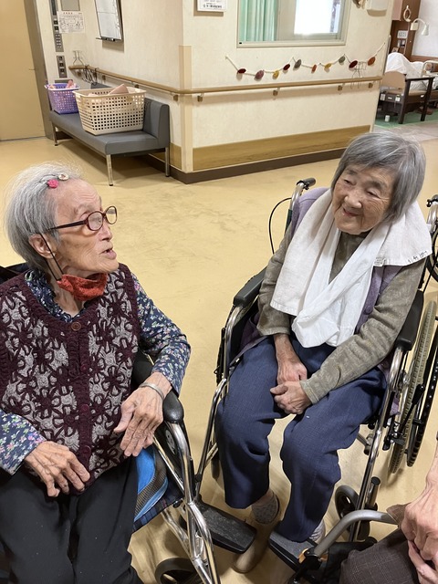 久しぶりにお会いしました : あじさい苑のブログ