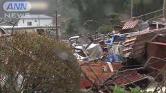 千葉･市原市 台風19号の影響で突風が発生 車横転し男性死亡…住宅倒壊も