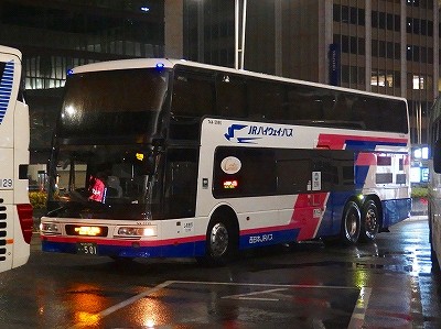 2018年2月10日西日本ジェイアールバス ドリーム413号（東京駅