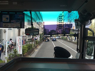 2014年7月22日京王バス東 調布 東京ディズニーリゾート 線 調布駅北口 東京ディズニーランド バスの中の人の乗りもの記録