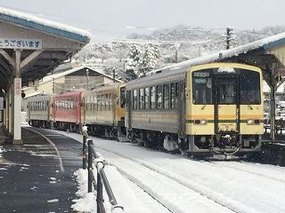 2014年1月10日JR西日本 木次線1445D～9445D～1447D(宍道～備後