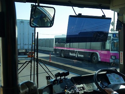 18年3月17日京成バス 新小岩 東京ディズニーリゾート 線 新小岩駅東北広場 東京ディズニーシー バスの中の人の乗りもの記録