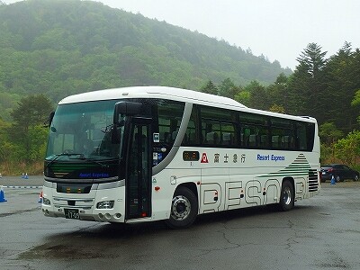 2021年5月16日フジエクスプレス 中央高速バス富士五湖線1352便（富士芝
