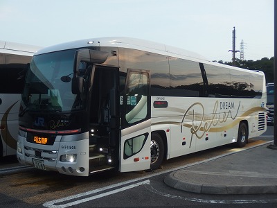 2023年7月28日西日本ジェイアールバス ドリームルリエ21号（東京駅
