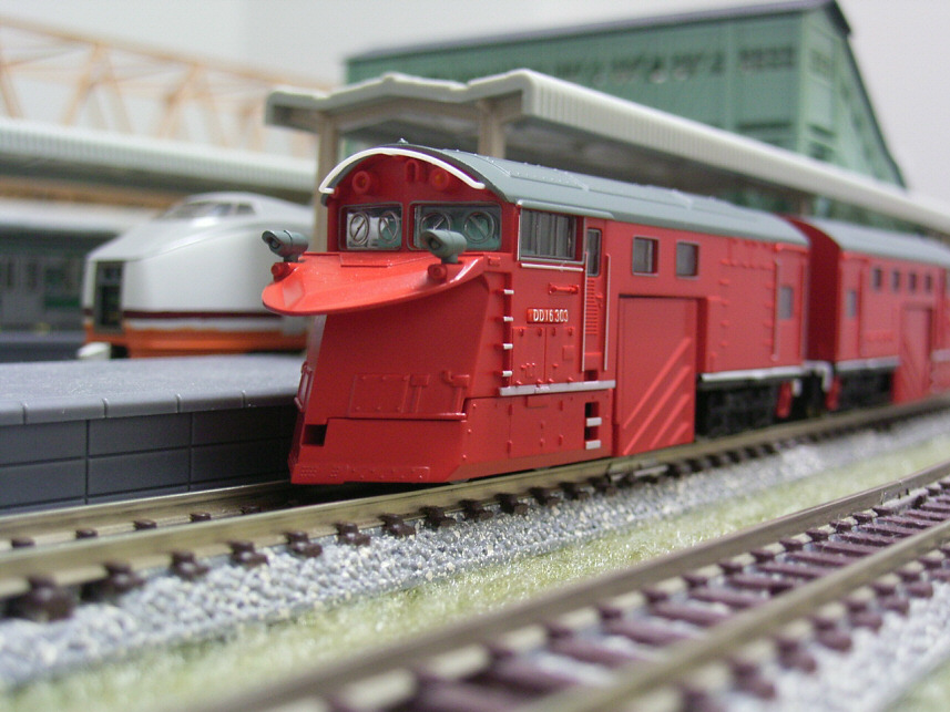マイクロエース A7501/A7502 DD16-303 機関車＋ラッセルヘッド RWM
