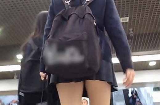 ミニスカ女子高生-ero_0502