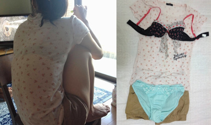 姉の室内盗撮エロ画像8