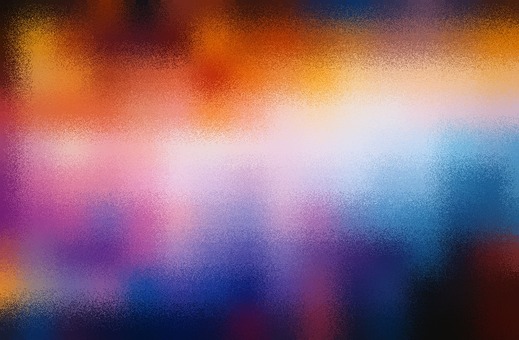 銀座：色彩のノイズに包まれた一瞬の残像。印象的なシルエットが存在感を放つ瞬間