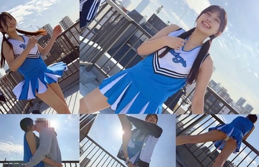 ユニ姿のままガチ中出しされちゃう美少女チア部のかりんちゃんｗ