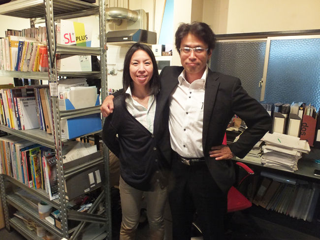 西村さん来社
