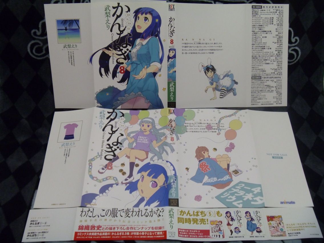かんなぎ 第08巻限定版 武梨えり 書棚 かんなぎ 第08巻限定版 武梨えり 書棚
