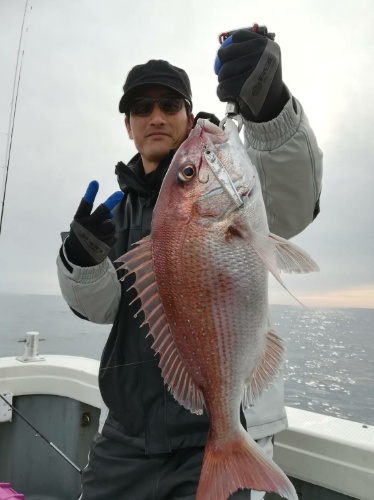 酒田 発 県南 マダイ ヤリイカ 韋駄天 Idaten