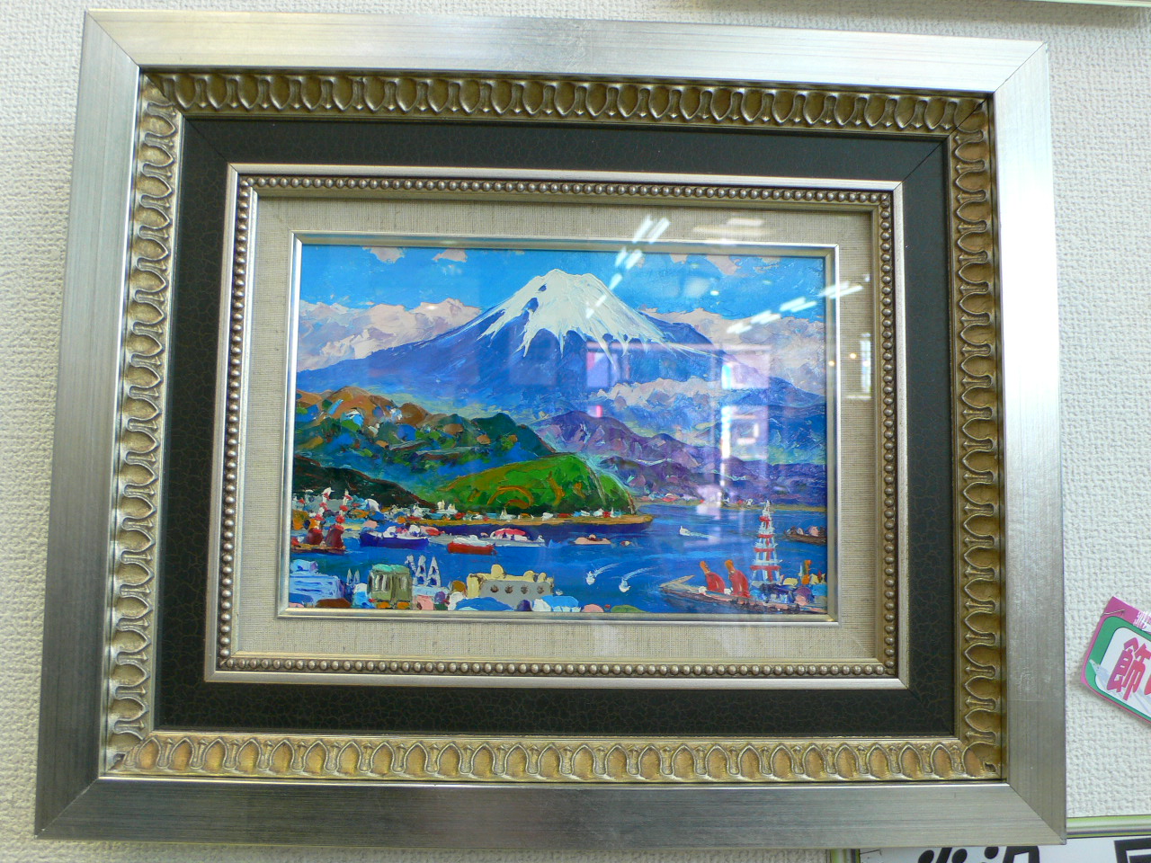 絵画が安い 高山質店 販売部古賀店 3号線の轍 わだち