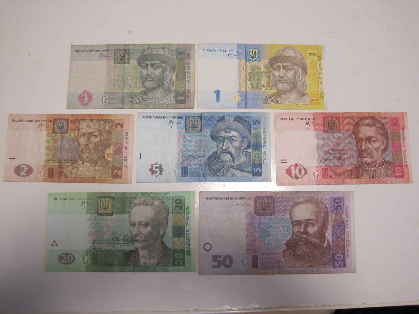 チビの世界の通貨１０８ ウクライナ チビのひと休みひと休み