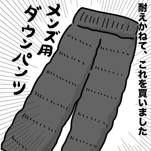 ダウンパンツ3