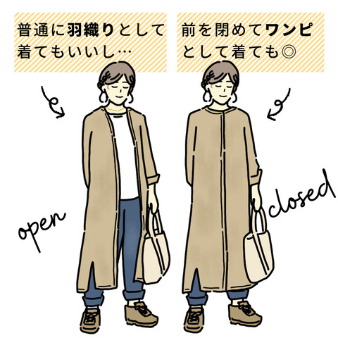 シャツワンピ4