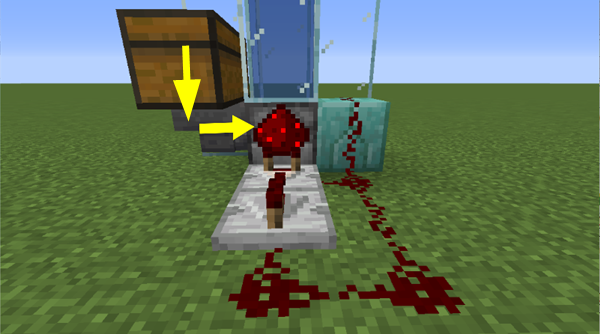 マイクラ 簡単 10分以内 アイテムエレベーターの作り方 回路解説 初心者向け ばばクラ ばばあのマインクラフト