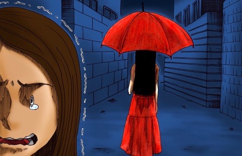 ２話 赤い女 世にも奇妙ななんかの話 Powered By ライブドアブログ