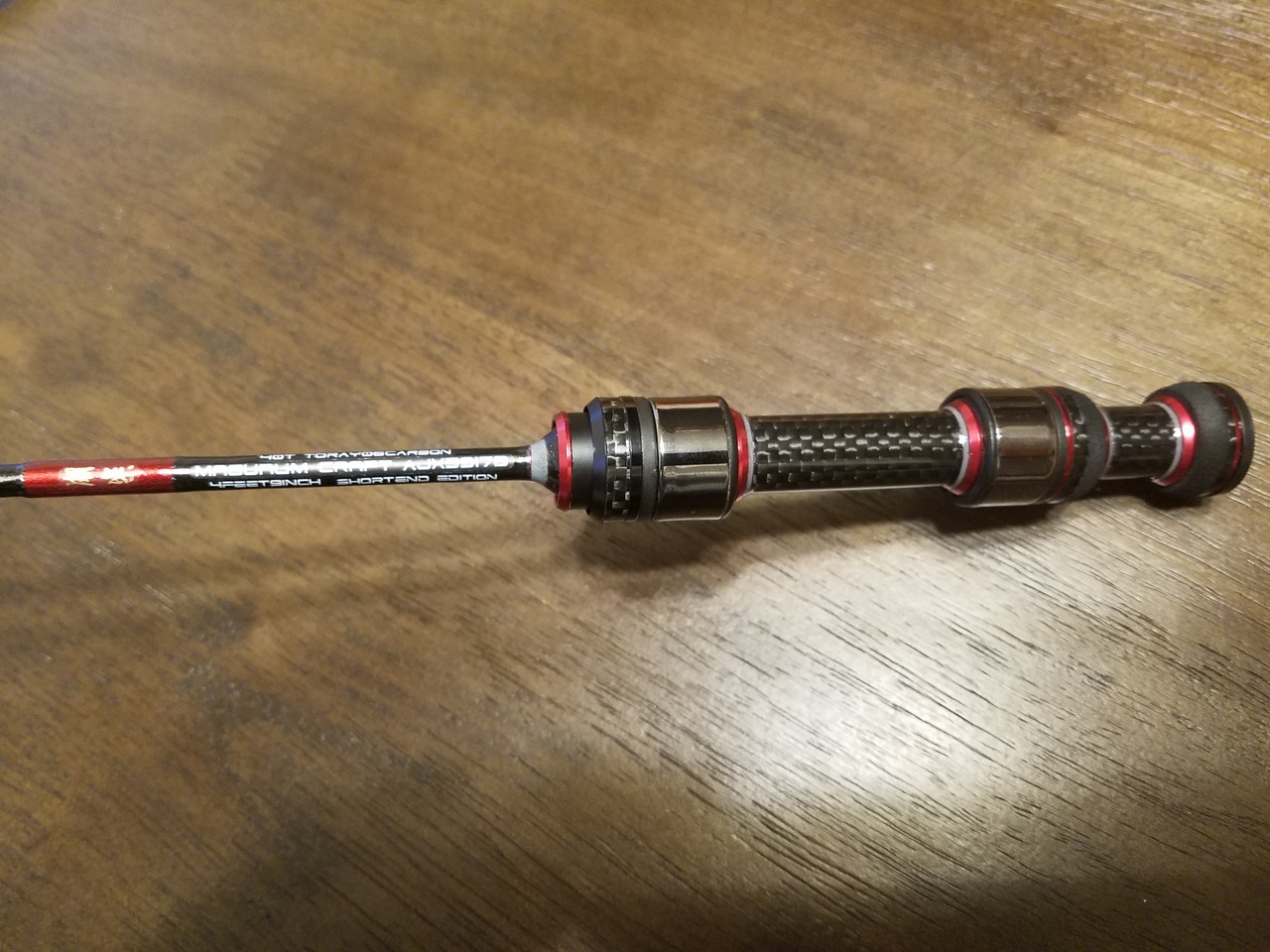 AJX5917】超ショートエンド一体型リビルドロッド、潮楽（ちょうらく
