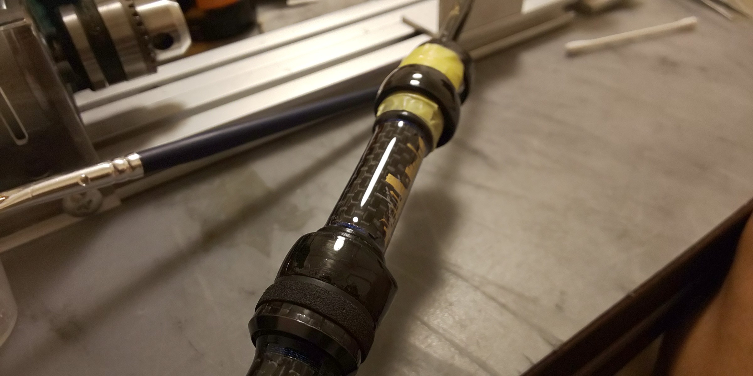 ビルドロッドのネームコーティングは エポキシコーティング剤次第で難易度が変わる 某携帯ショップ店員の頭の中