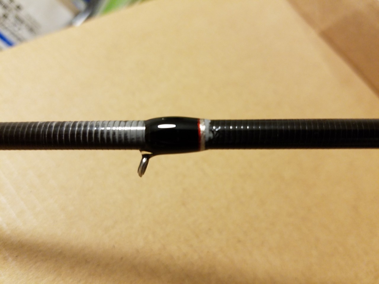 ロッドリペアリング 取れたガイドの取り付けをしたよ 簡単 某携帯ショップ店員の頭の中