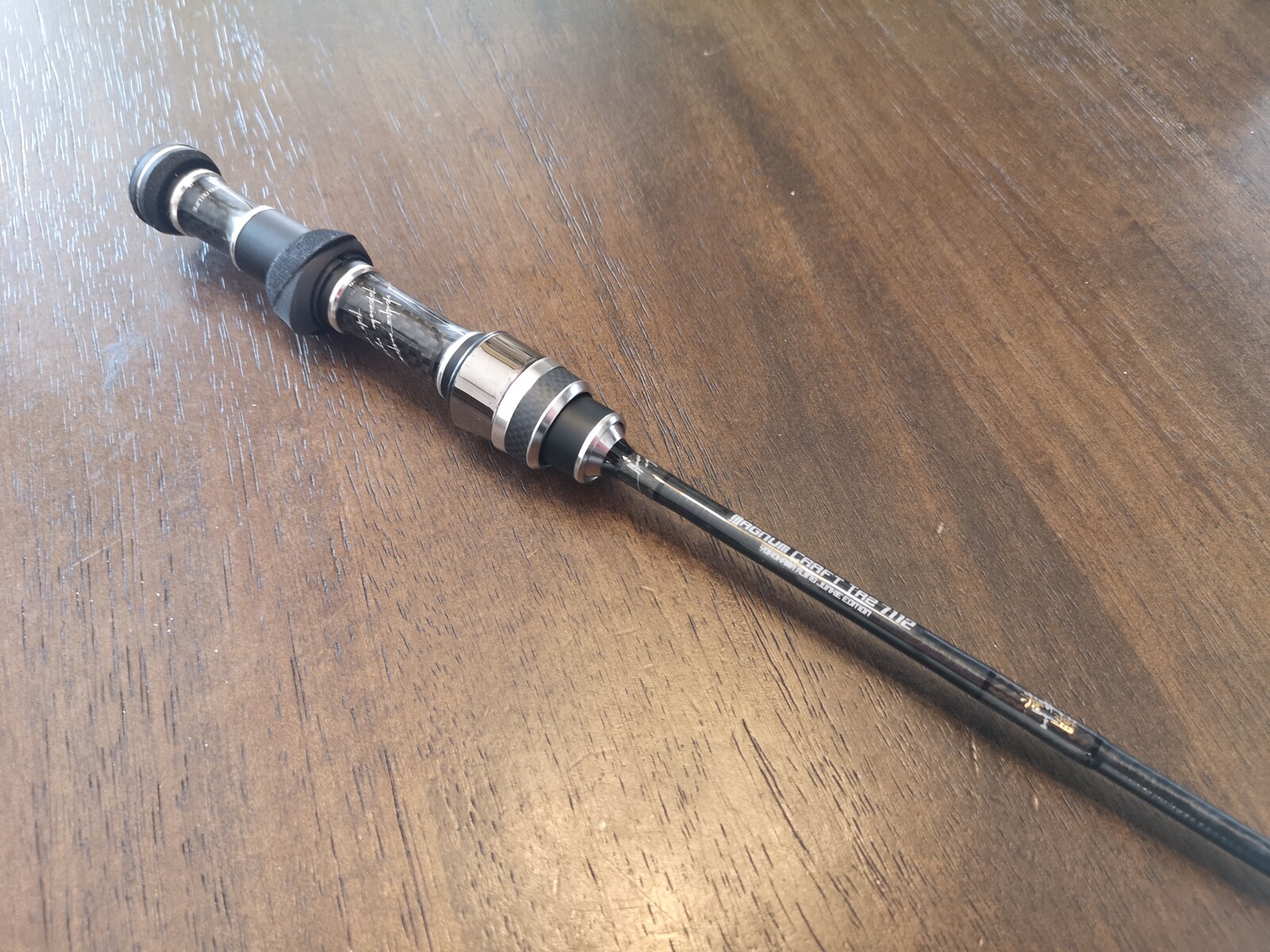 アジングロッド　マグナムクラフト　ビルディング マグナムクラフト8320でロッドリビルド チタンティップトラウト