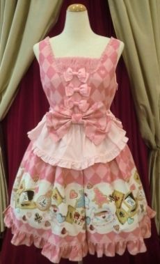 ALICE'S Marchin' Cookie Flavour柄チェルシーJSK 【公式通販】