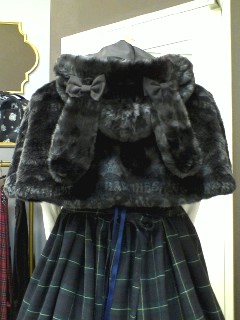 BABY,THE〜　ロゴファーケープ BABY,THE〜 ロゴファーケープ 9/30・入荷情報☆ : BABY,THE