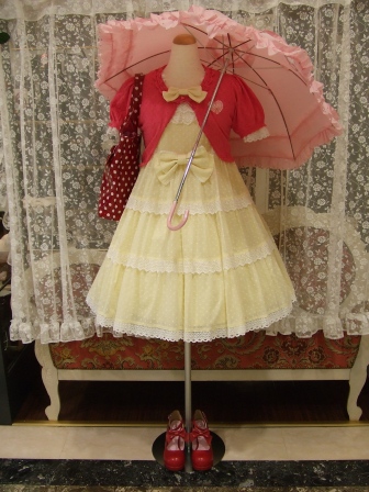 プチリボンショートアンブレラピンク BABYプチリボンショートアンブレラ ピンク プチリボンショート