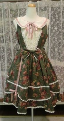 A&P オペレッタブーケJSK 生成 A&P オペレッタブーケJSK 生成 Angelic Pretty / メモリアルケーキ