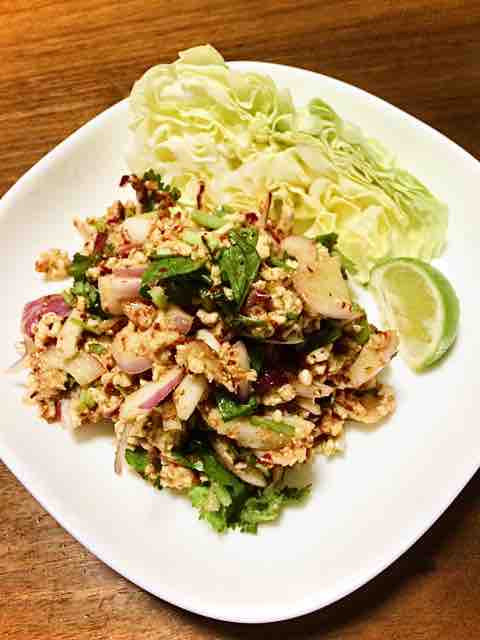 自宅で本格タイ料理 ラープムー 豚ひき肉のタイサラダ Delicious Food Life