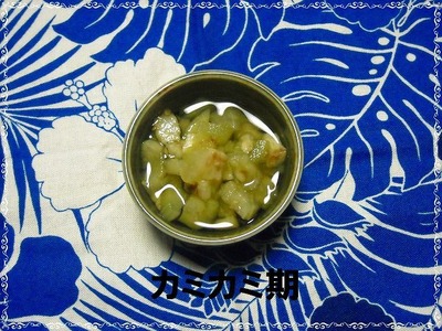 なすび煮る カミカミ