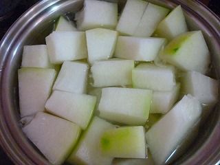 冬瓜と鶏ミンチの煮物3