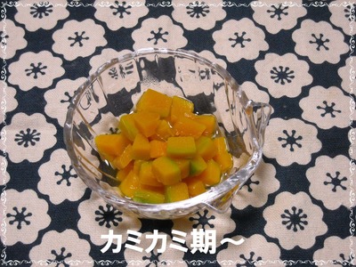 かぼちゃ煮　カミカミ以降