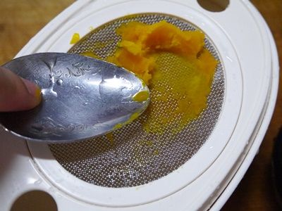 離乳食365日27日目かぼちゃかゆ