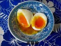 素材 半熟卵