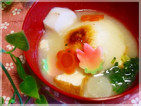 2014年おせち料理雑煮