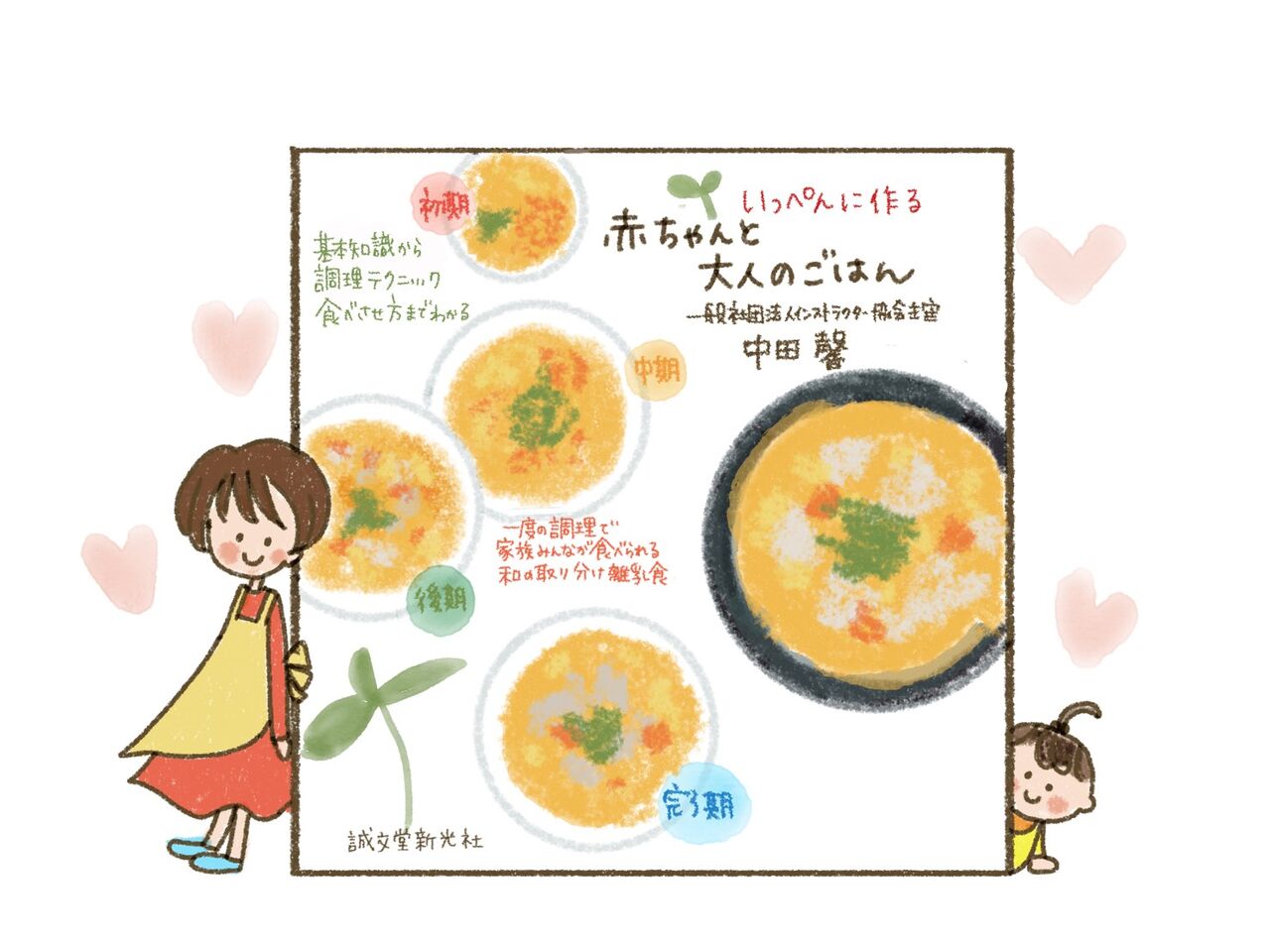 いっぺんに作る 赤ちゃんと大人のごはん 誠文堂新光社 重版が決まりました 離乳食インストラクター協会代表理事 保育士 中田馨の 和の離乳食レシピ Blog