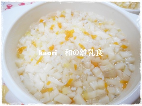 しらすと白菜のうどん 後期
