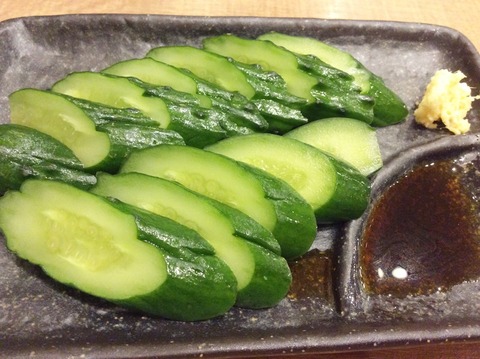 きゅうりの漬物
