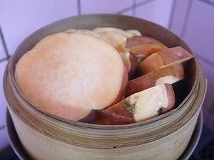 2014年おせち料理栗きんとん1