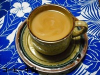 素材 コーヒー牛乳