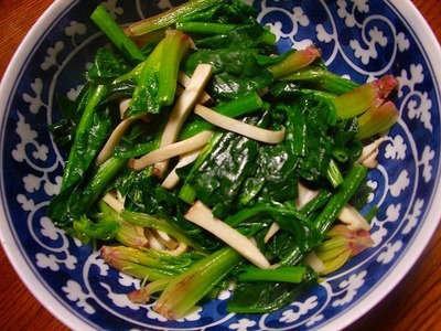 ほうれん草のソテー