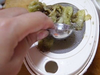 離乳食365日27日目なすびスープ