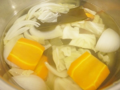 野菜だし鍋